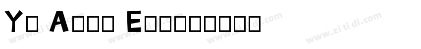 Yo Andy Eight字体转换